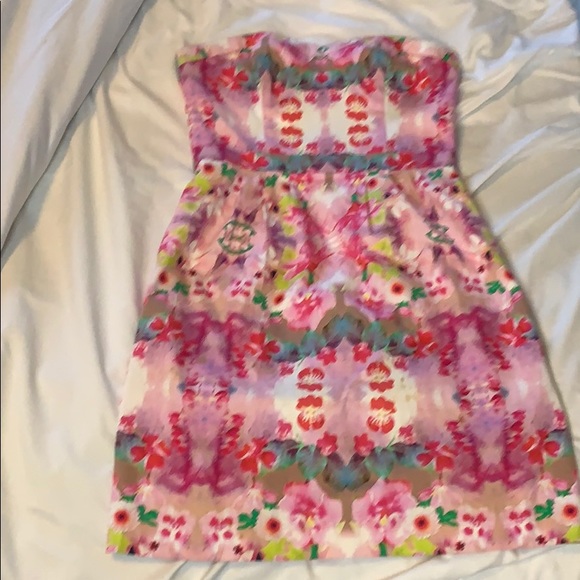 Strapless dress - Picture 2 of 5